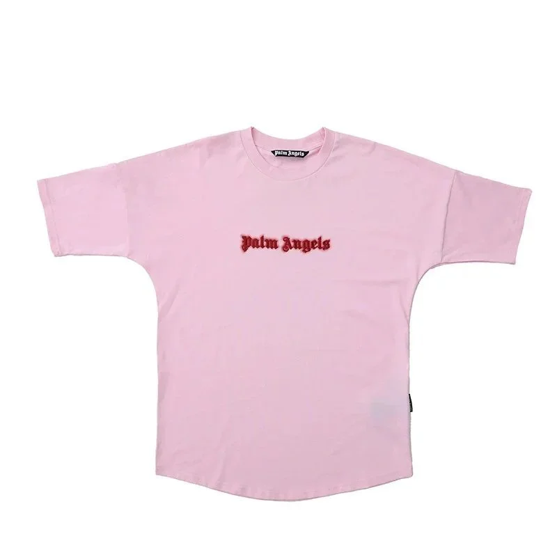 Palm Angels Palm Angels Palm T-Shirt Pink Solid Pink - 1