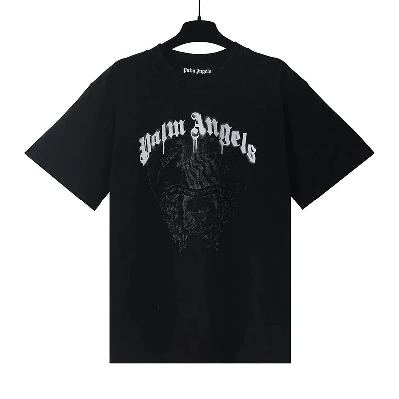 Palm Angels Palm Angels Angels Black T-Shirt Black - 1