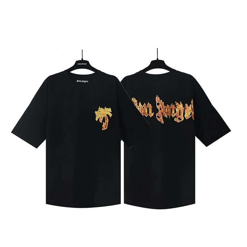 Palm Angels Palm Angels Palm Track Black T-Shirt Black - 1