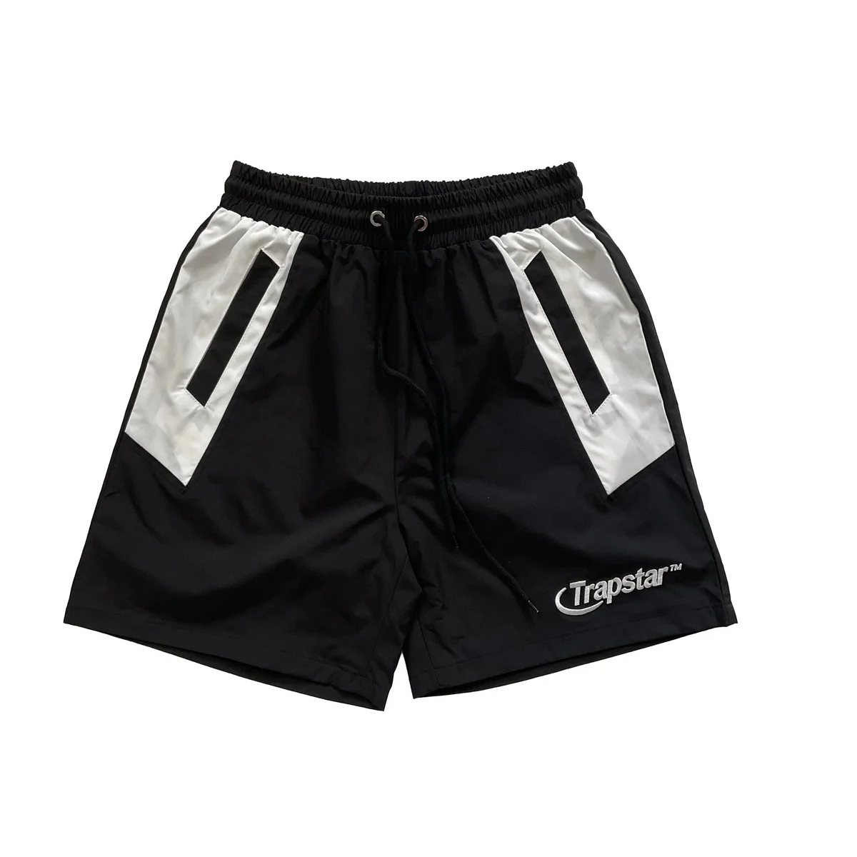 Trapstar Trapstar Shooters Black & White Shorts Black - 1