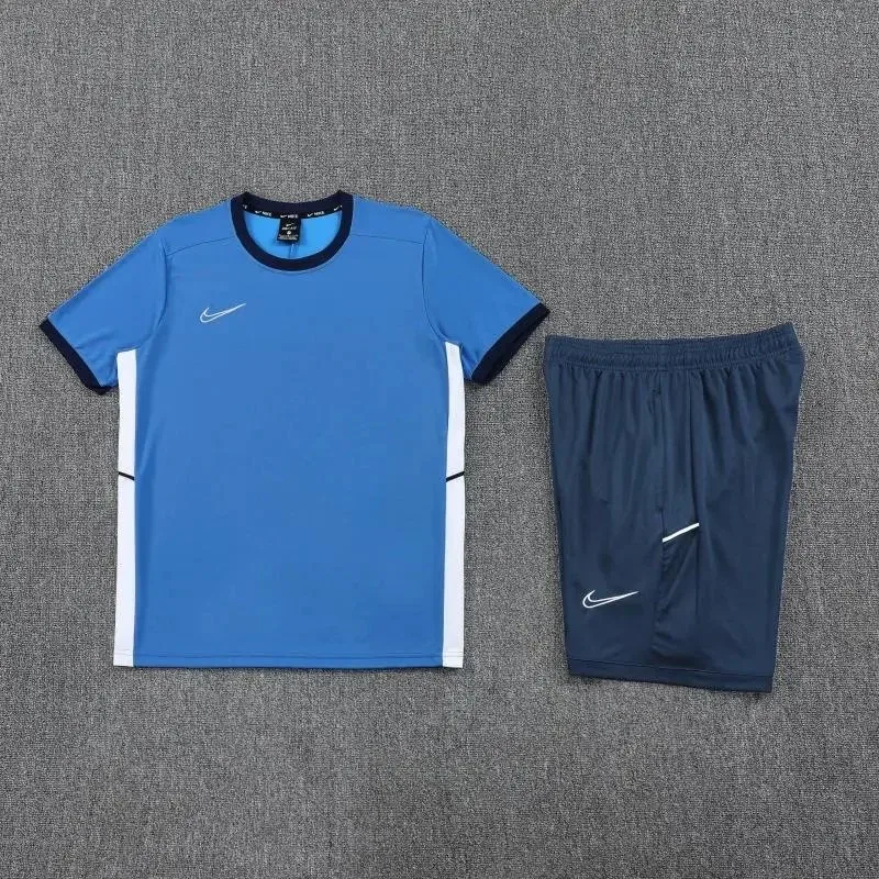 Nike Nike Air Set Blue/White Shorts & T-Shirt Blue
