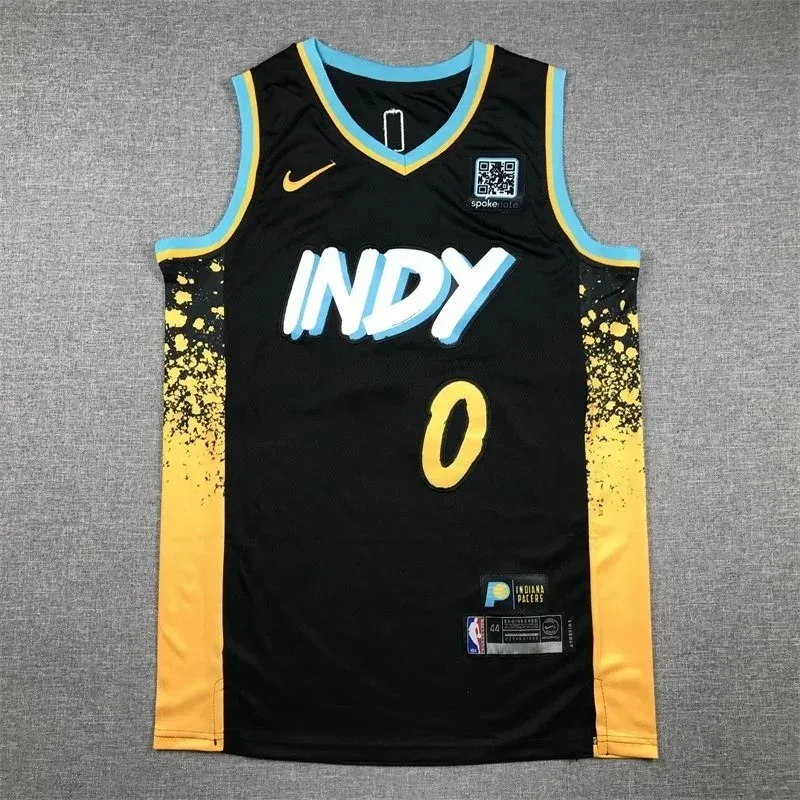 Jordan Nike Air Jordan Icon Edition Indy 0 Jersey Basketball Shirt Black - 1