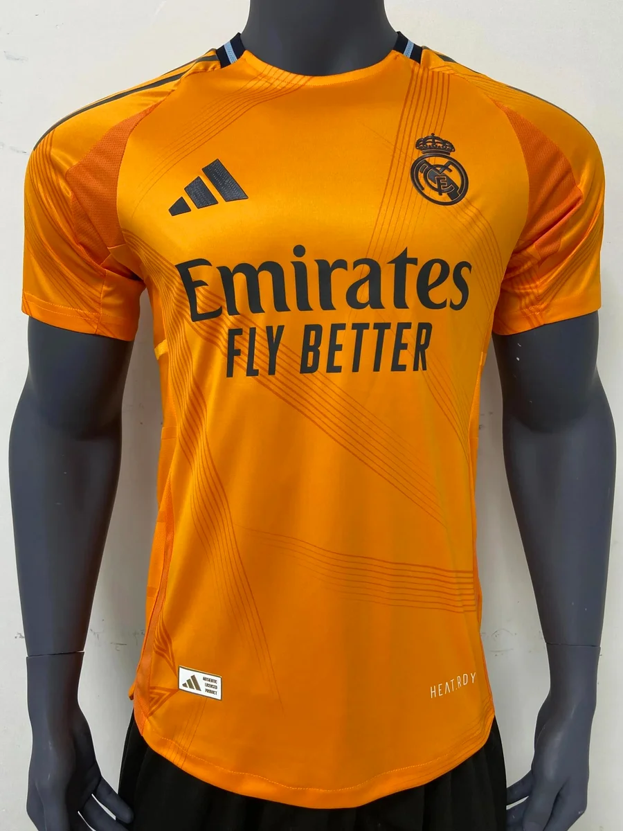 Adidas Adidas Real Madrid Away Jersey Orange Sporty Orange - 1