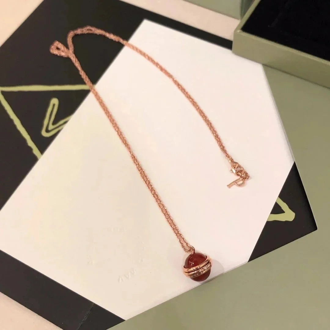 Bvlgari Bvlgari Serpenti Red Ball Necklace Red - 1