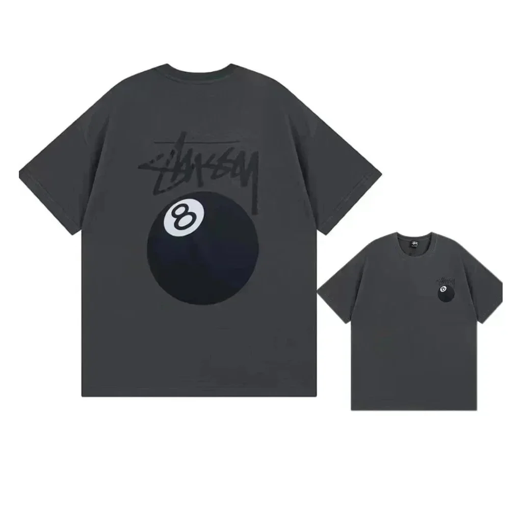 Stussy Stussy 8 Ball T-Shirt Charcoal Multicolor - 1