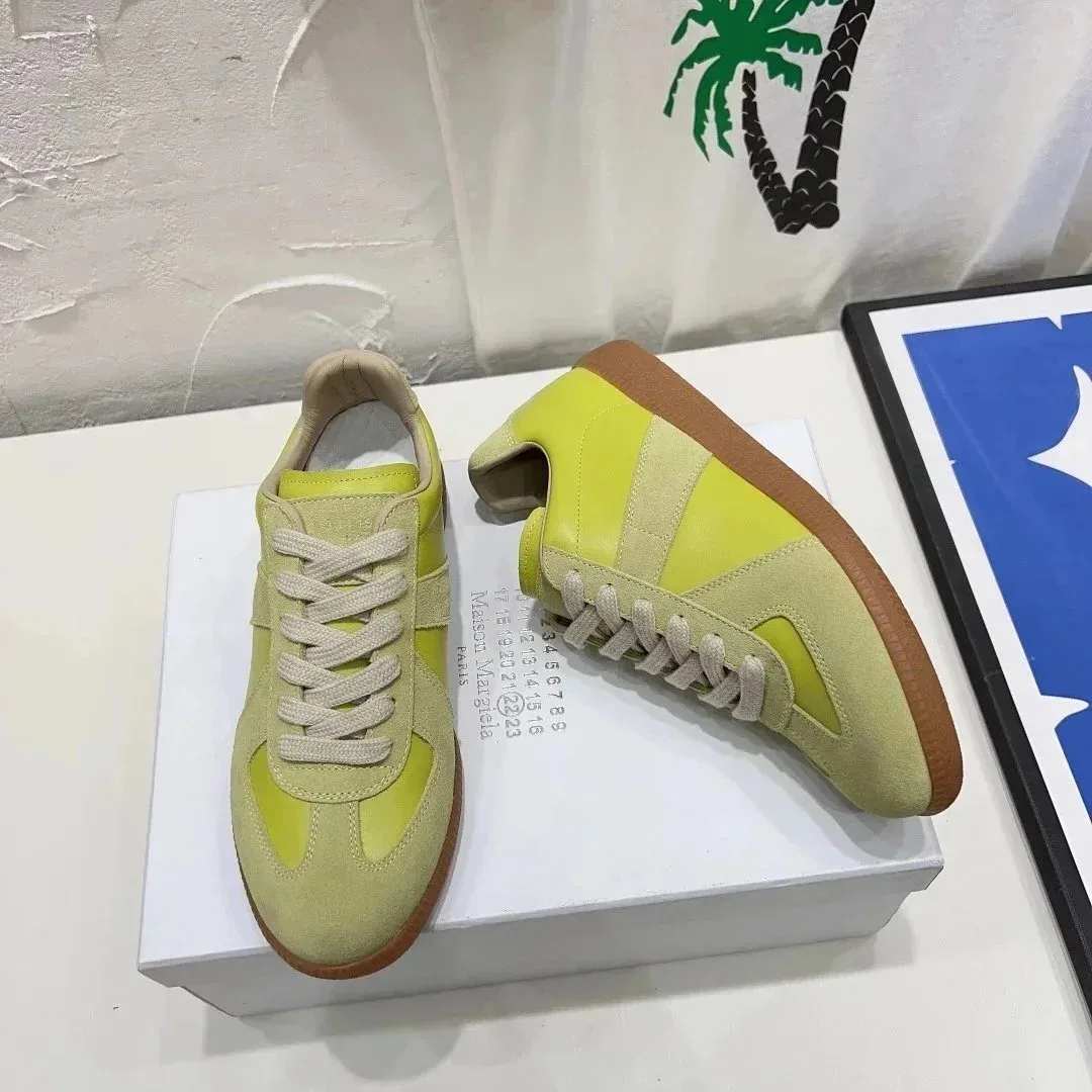 Maison Margiela Maison Margiela Replica Lime Green Sneakers Green - 1