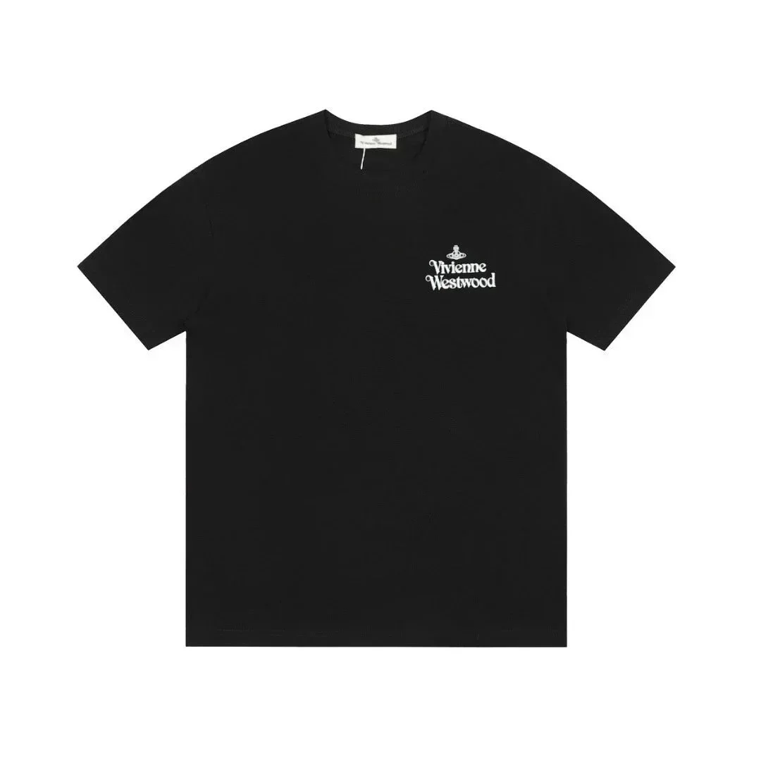 Vivienne Westwood Vivienne Westwood Orb Logo Black T-Shirt Black - 1
