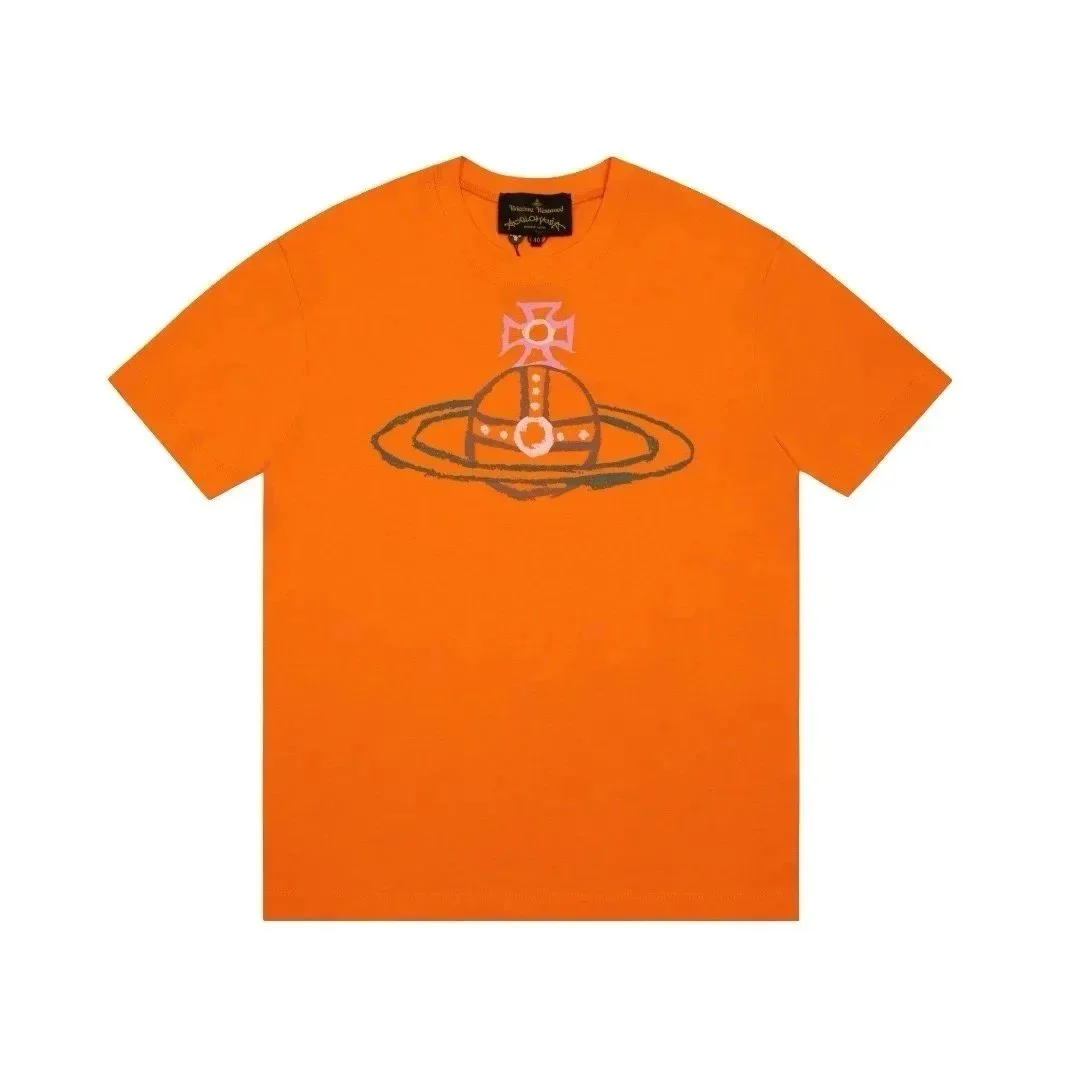 Vivienne Westwood Vivienne Westwood Orb T-Shirt Orange Orange - 1