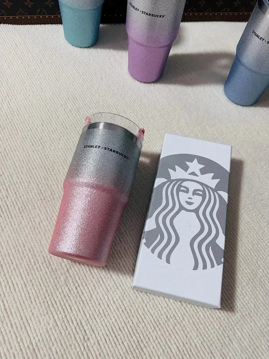 Stanley Stanley x Starbucks Quencher H2.0 Pink Gradient Tumbler Pink