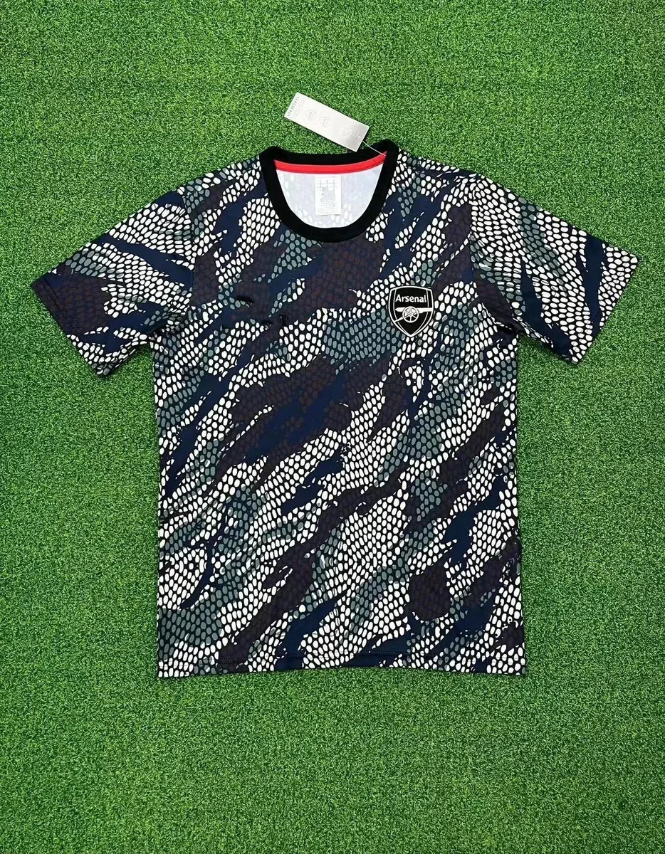 Adidas Adidas Trefoil Arsenal Camo T-Shirt Navy - 1