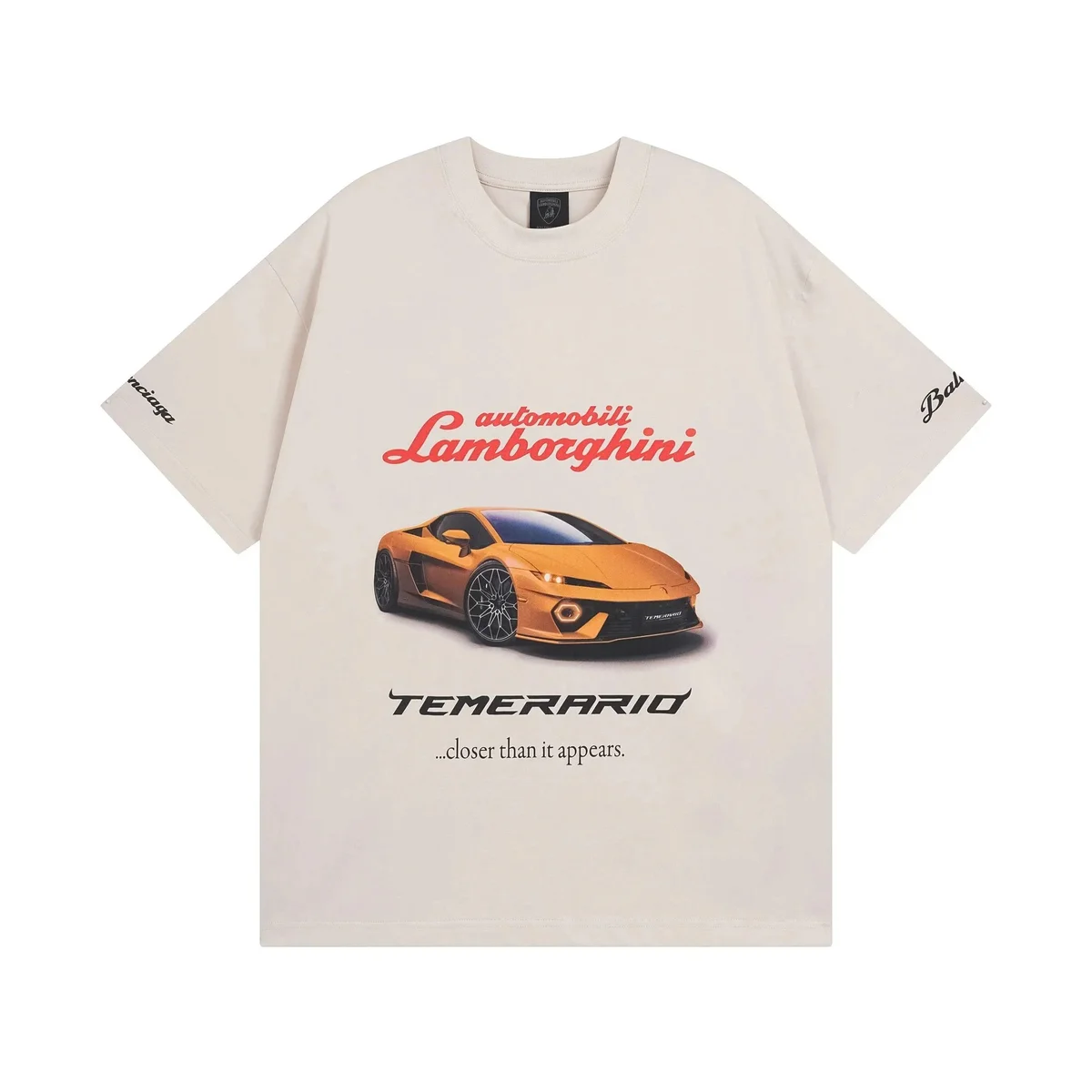Other Automobili Lamborghini Temerario White T-Shirt White - 1