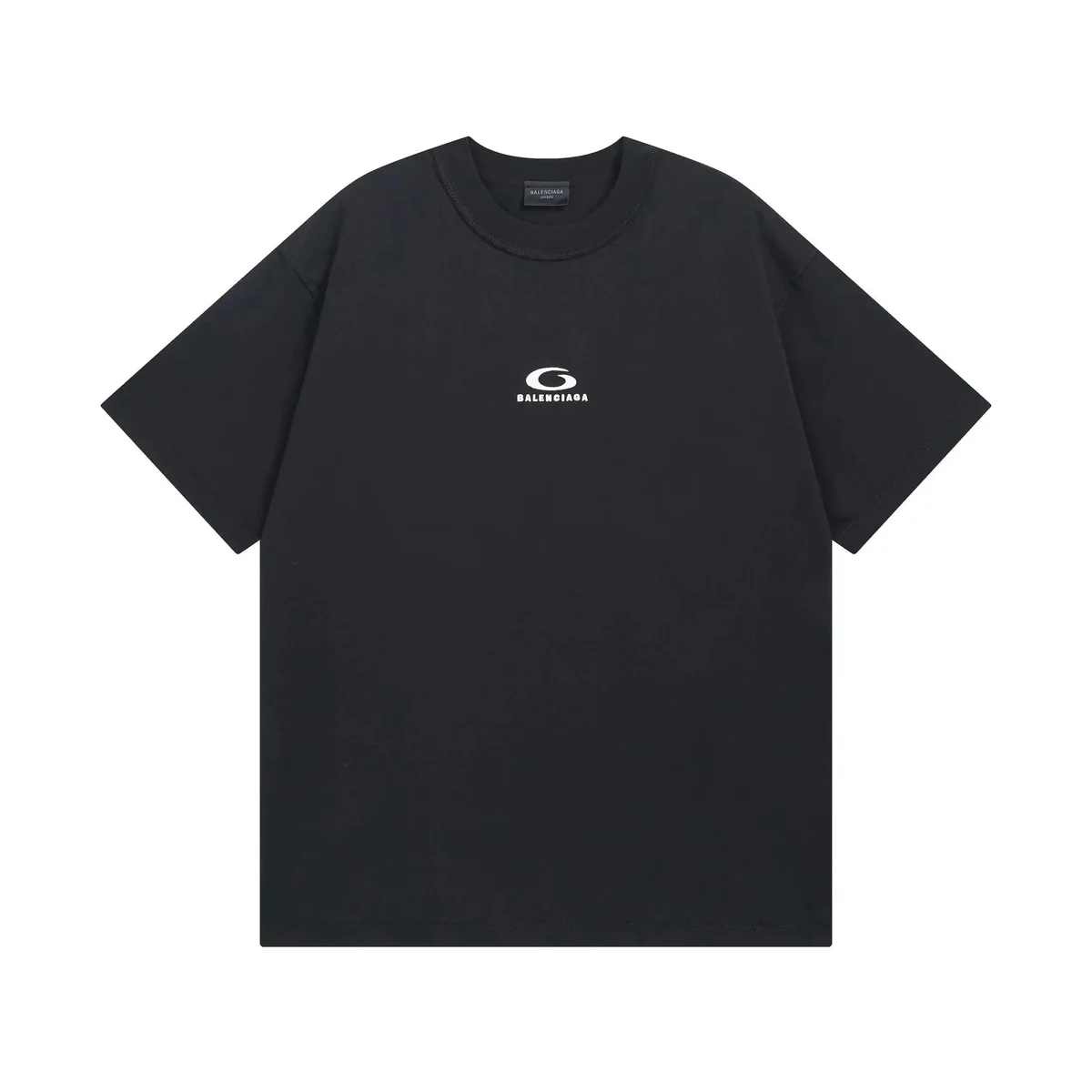 Balenciaga Balenciaga G Logo Black T-Shirt Black - 1