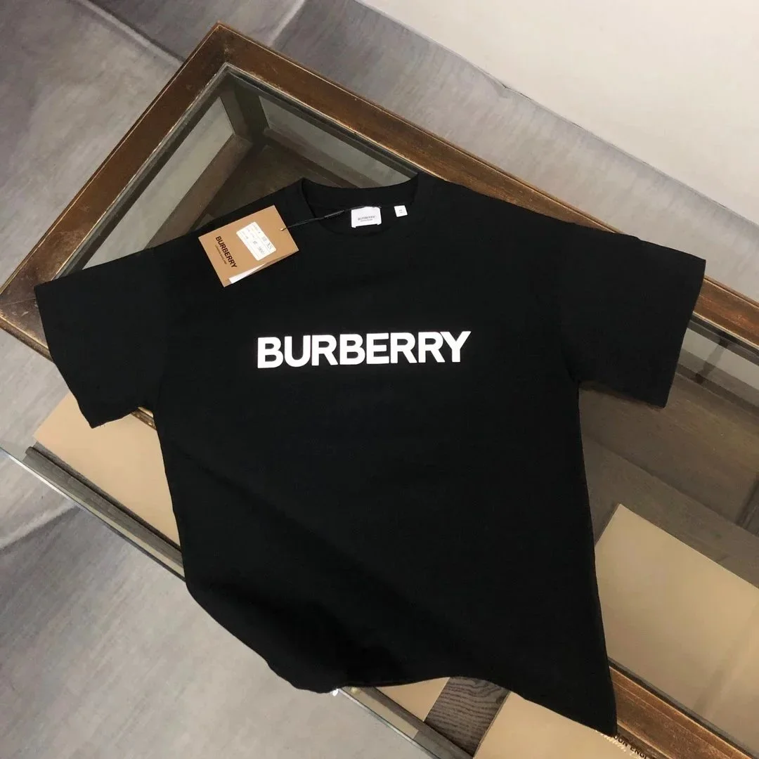 Burberry Burberry Black Logo T-Shirt Black - 1