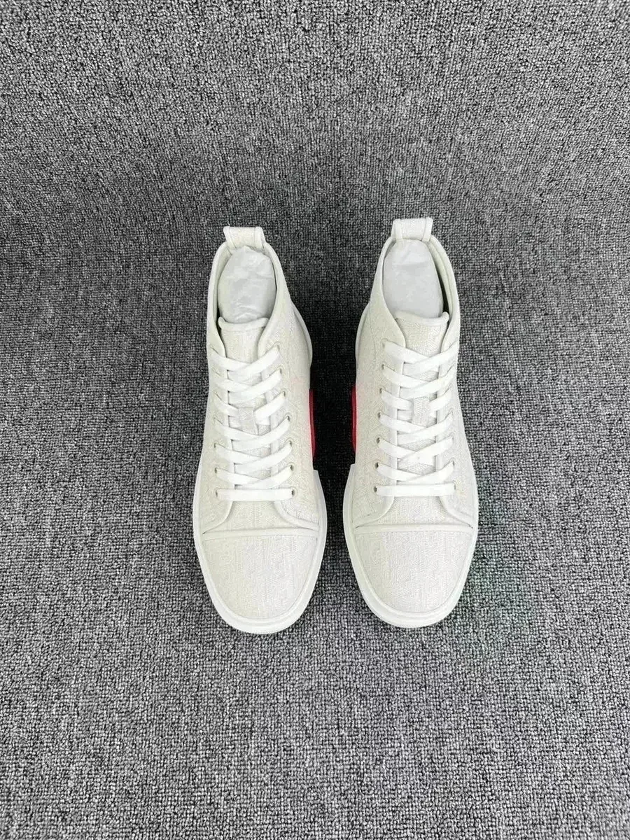 Other White High-Top Sneakers with Red Accents White - 1