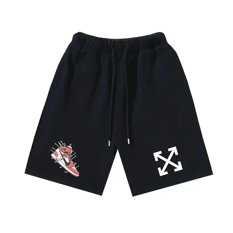 Off-White Off-White OW Out Of Office Black Shorts Black - 1