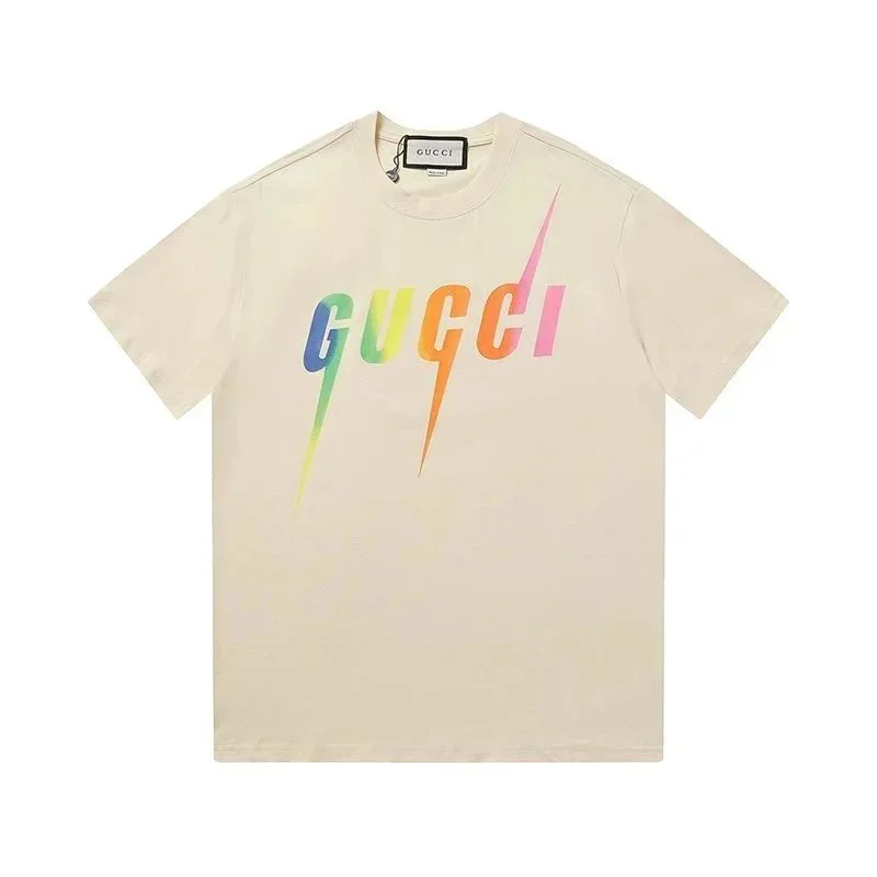 Gucci Gucci Rainbow GUCCI T-Shirt 33 Cream Cream - 1