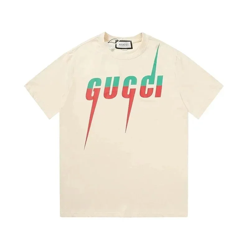 Gucci Gucci Logo T-Shirt Cream 36 Cream - 1