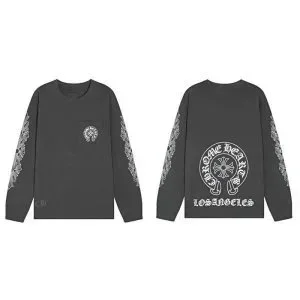 Chrome Hearts Chrome Hearts Los Angeles Long Sleeve T-Shirt Grey - 1