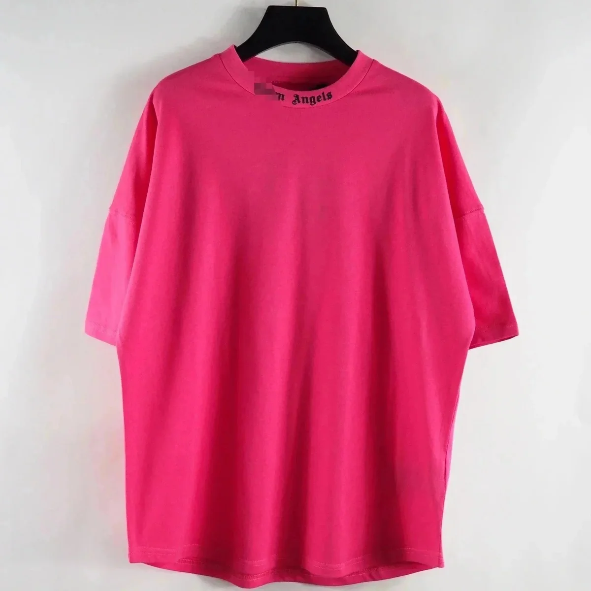 Palm Angels Palm Angels Angels Oversized T-Shirt Pink Pink - 1