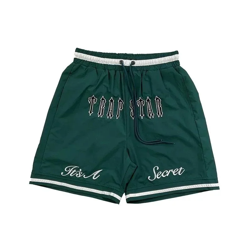 Trapstar Trapstar Shooters Green 'It's A Secret' Shorts Green - 1