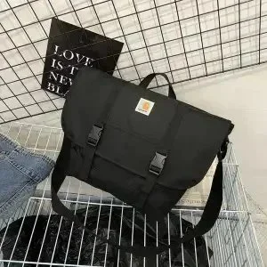 Carhartt Carhartt Detroit Black Messenger Bag Black - 1