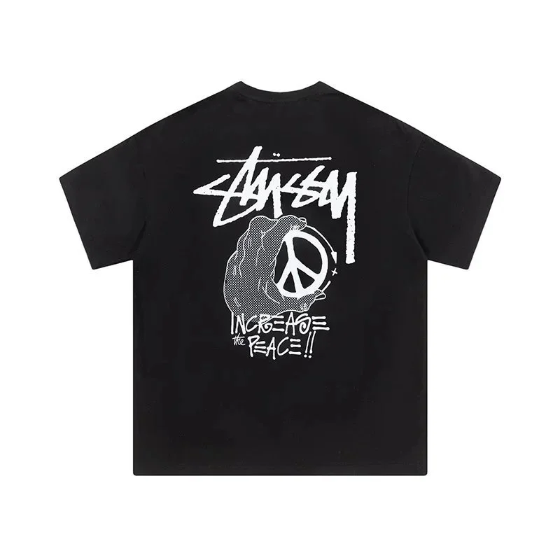 Stussy Stussy Increase the Peace Black T-Shirt Black - 1