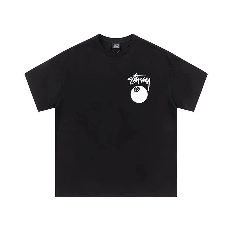 Stussy Stussy 8-Ball Black T-Shirt Black - 1