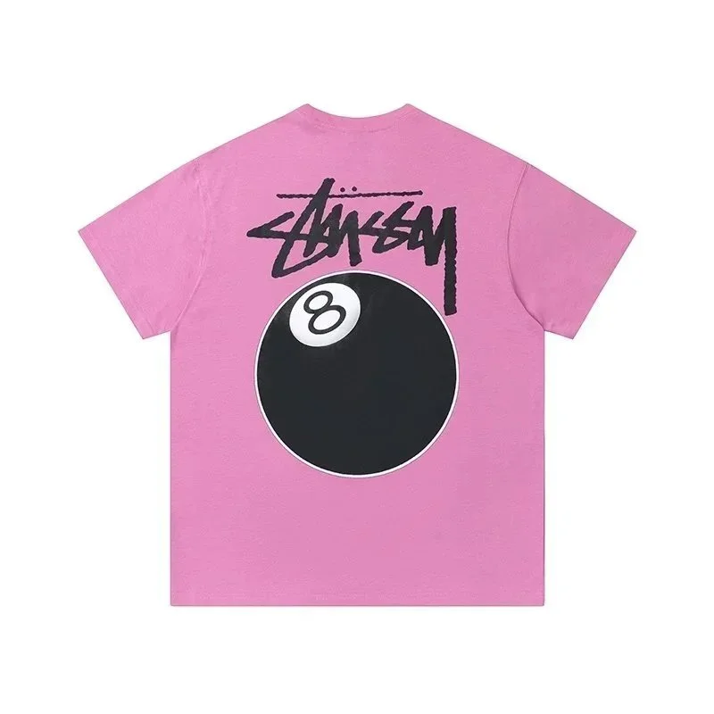 Stussy Stussy Tri-Logo Pink 8-Ball T-Shirt Pink - 1