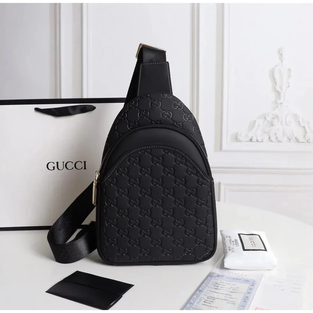 Gucci Gucci GG Marmont Black Shoulder Bag Black - 1
