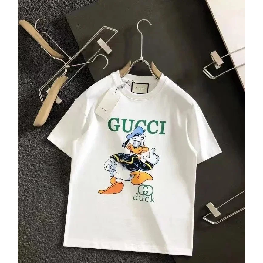Gucci Gucci Donald Duck White T-Shirt White - 1