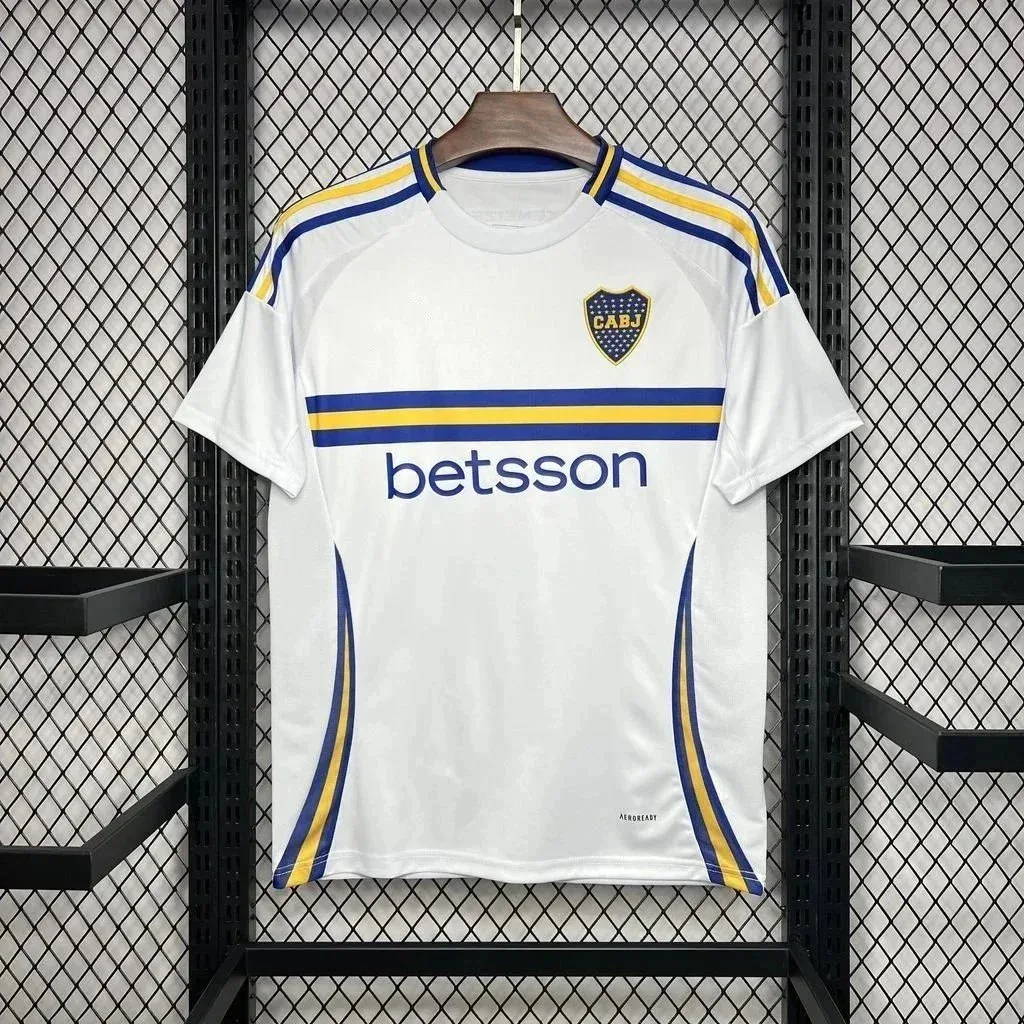 Other Boca Juniors 2025 Away Jersey White Blue Yellow White - 1