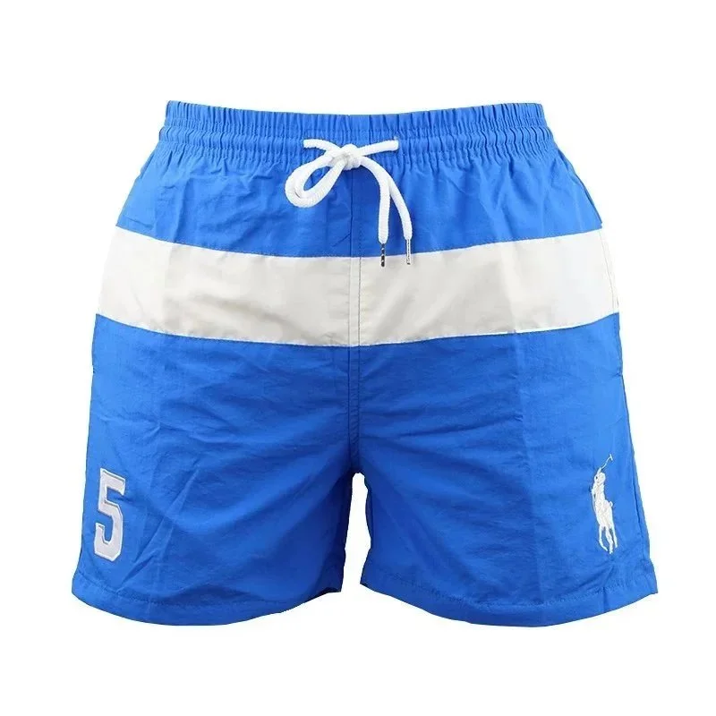 Polo Ralph Lauren Polo Ralph Lauren Classic Logo Blue & White Shorts Blue - 1