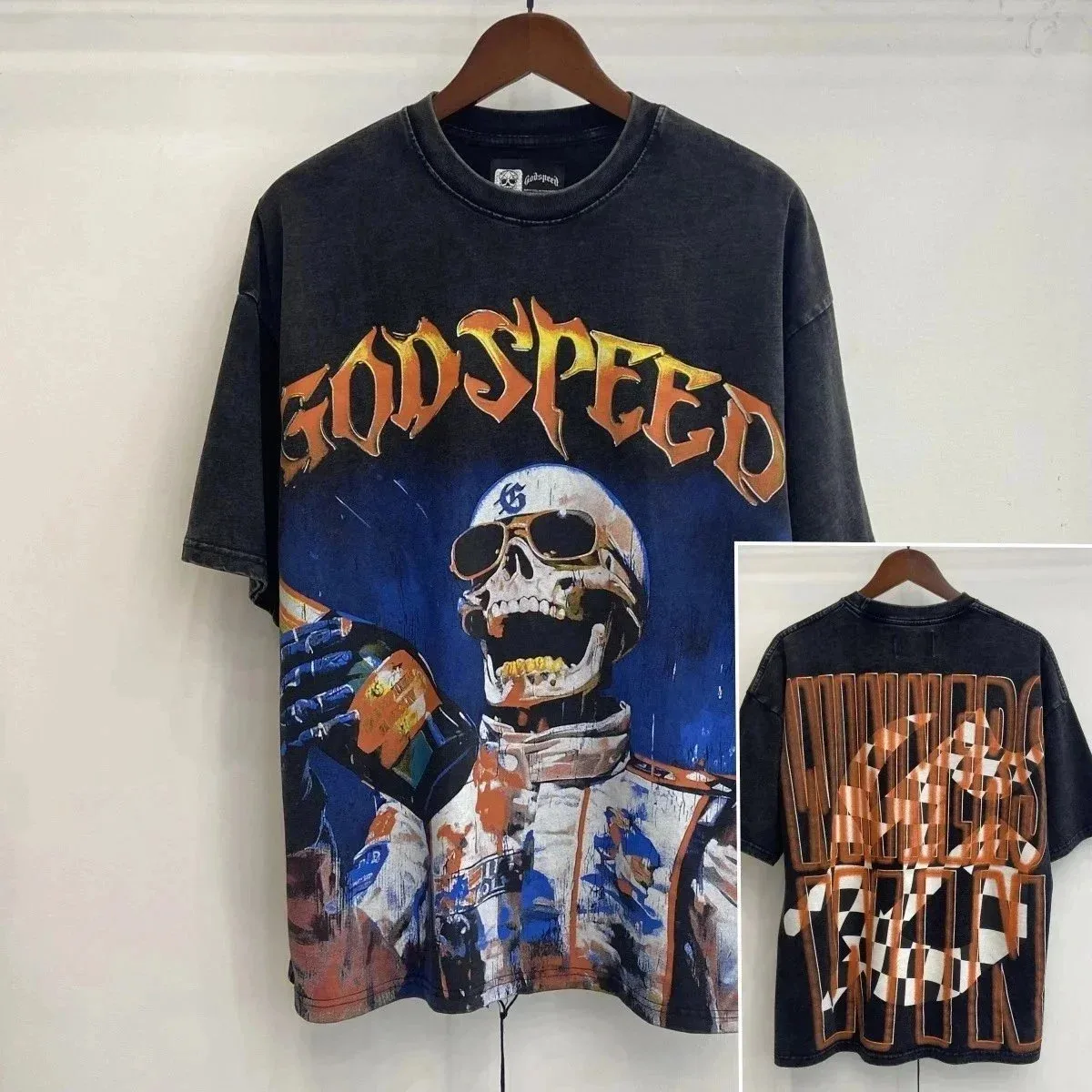 Godspeed Godspeed GS9920 Black 'Godspeed' T-Shirt Black - 1