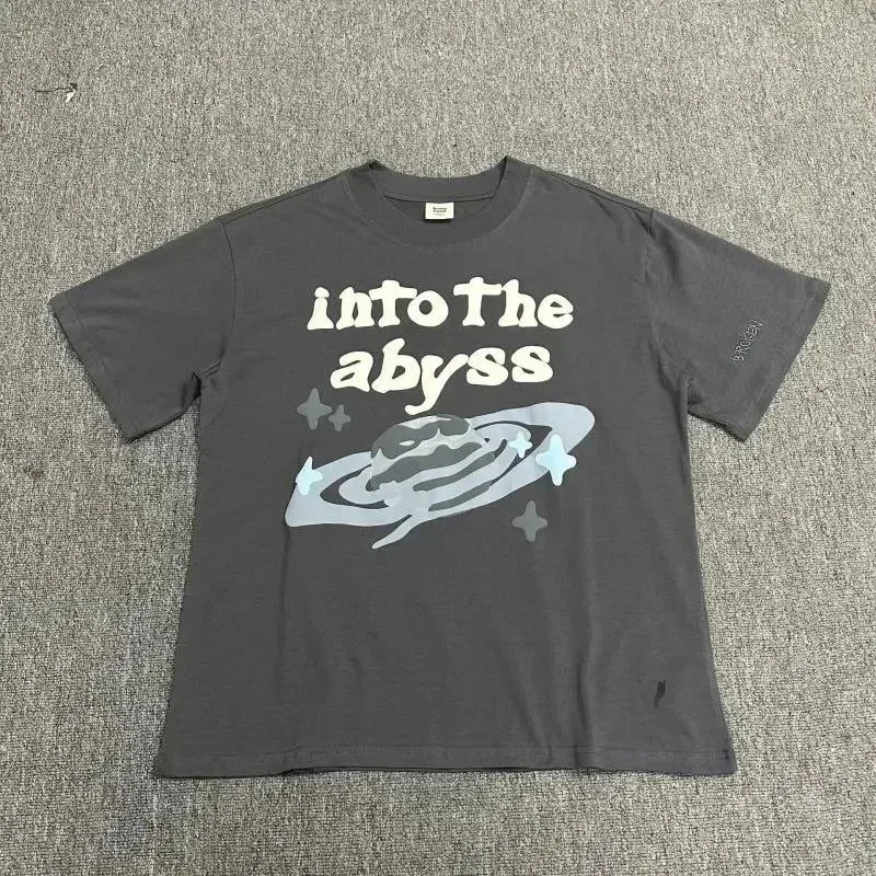 Other Unisex Into the Abyss Graphic T-Shirt BP-T105 Grey - 1