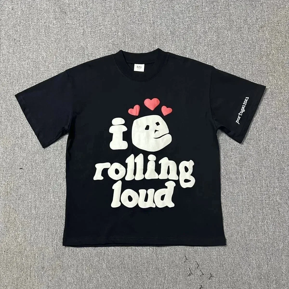Other Black 'I Rolling Loud' Graphic T-Shirt Black - 1