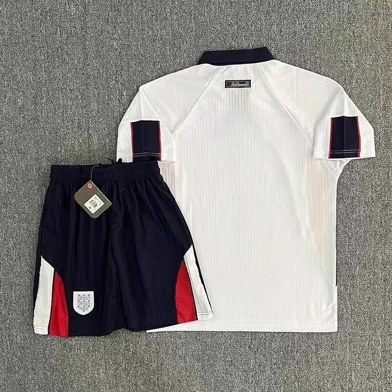 Adidas Adidas Classic Football England Home Jersey & Shorts Set White