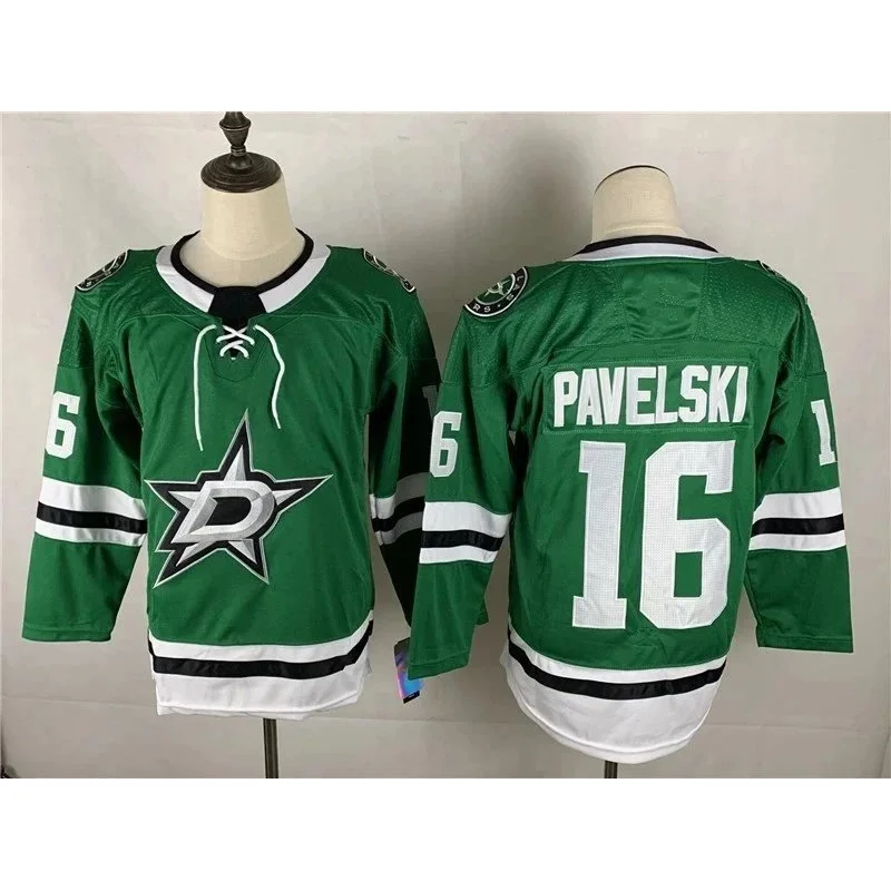Other Green Pavelski 16 Dallas Stars Hockey Jersey Green - 1
