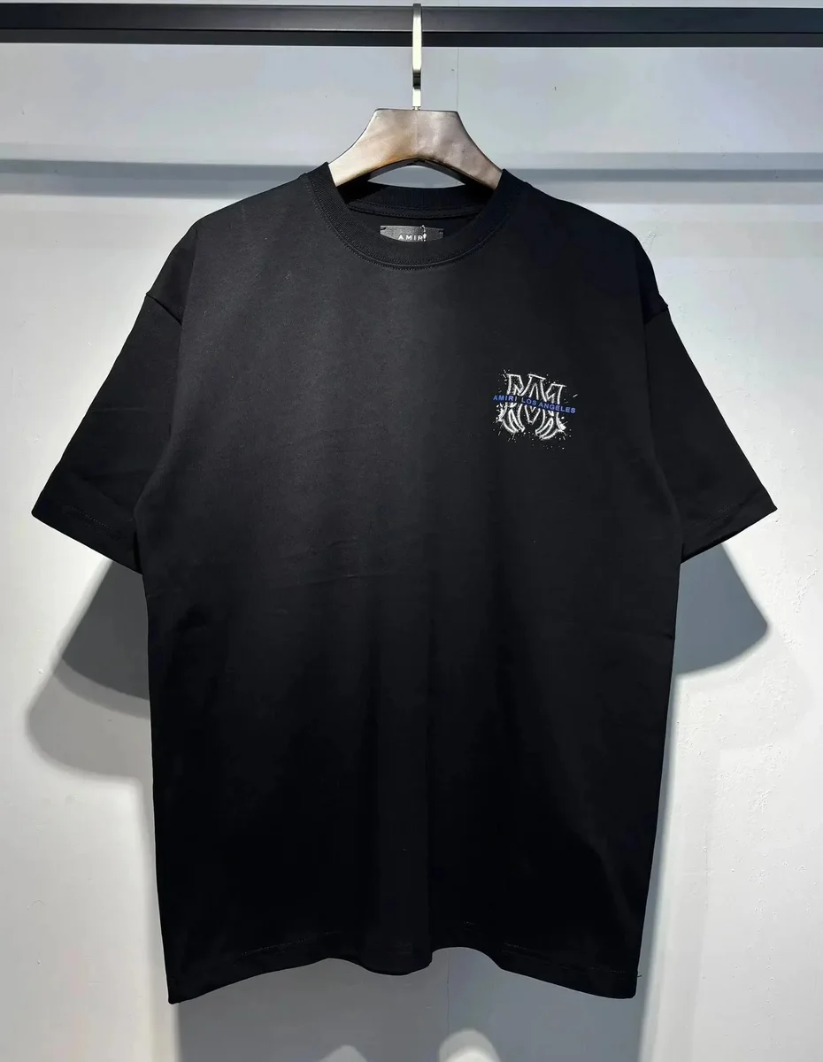 Amiri Amiri Black 'M Los Angeles' T-Shirt Black - 1
