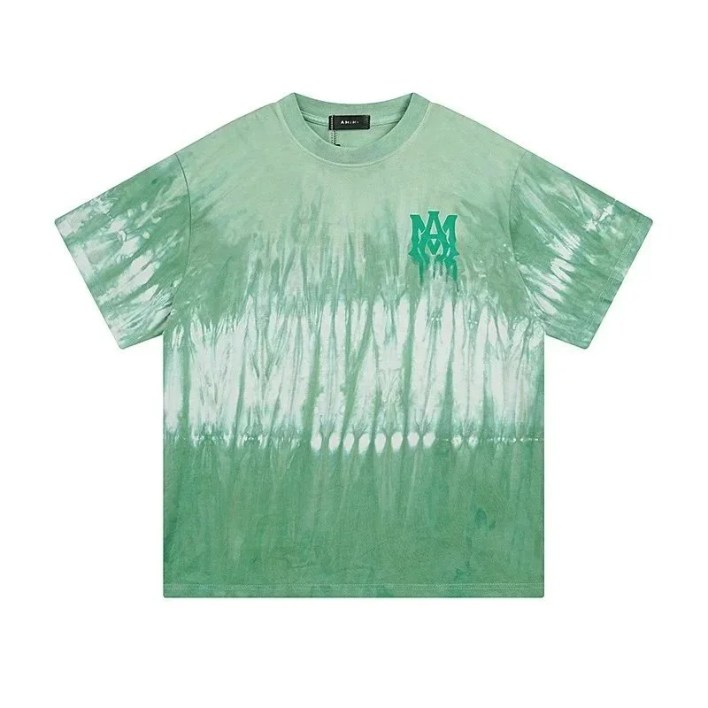 Amiri Amiri Tie-Dye M Logo T-Shirt G16 Green - 1