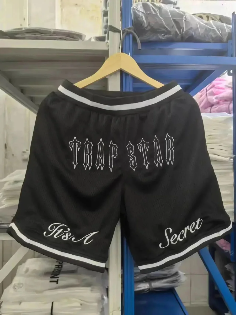 Trapstar Trapstar Black Shorts 'It's A Secret' Basketball Black - 1