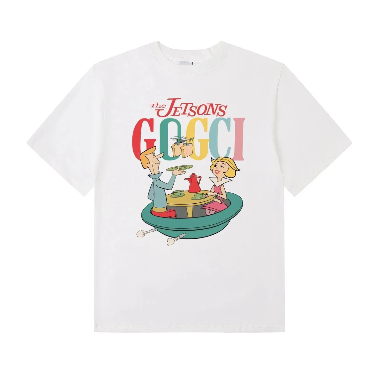 Gucci Gucci The Jetsons GOGGI White T-Shirt White - 1