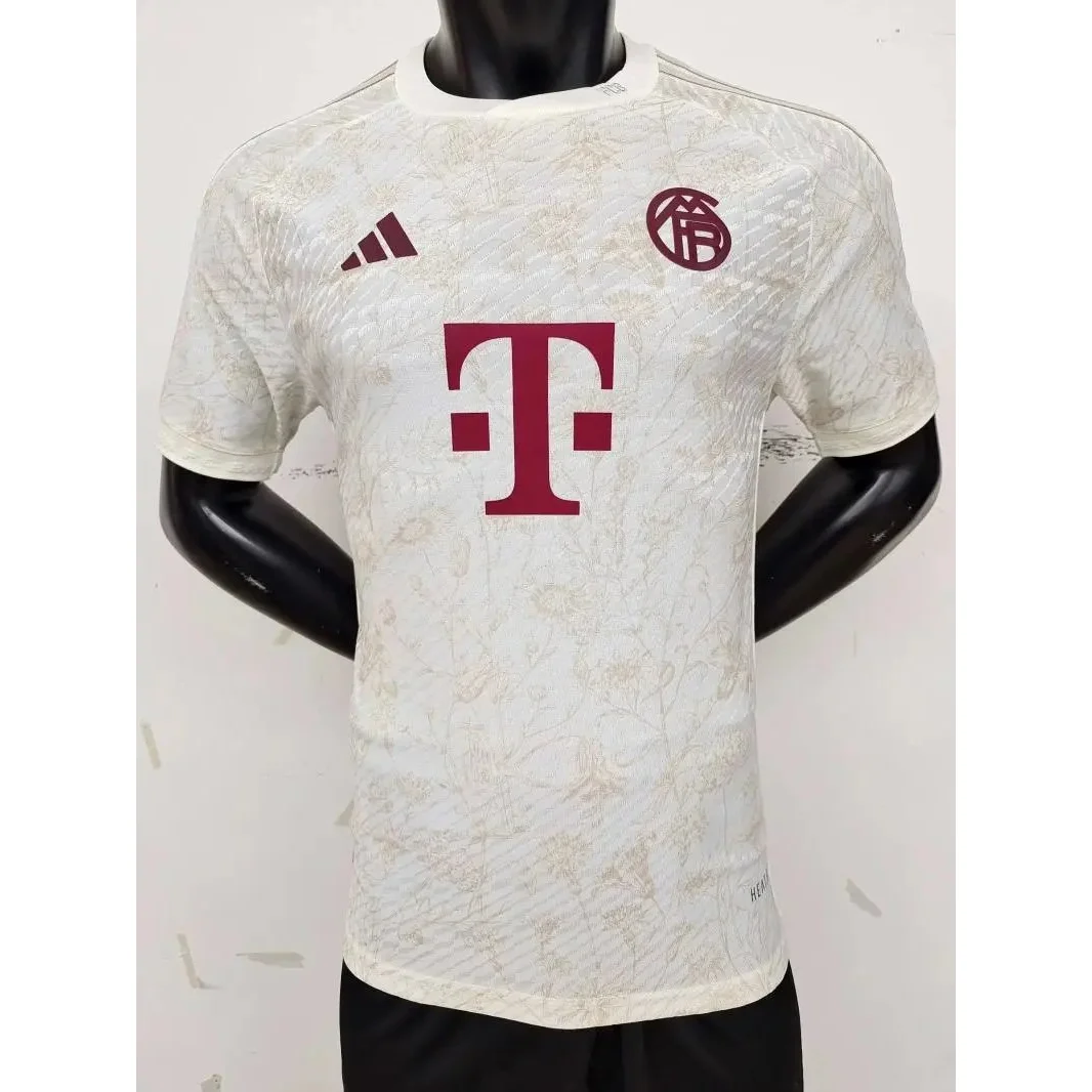 Adidas Adidas Bayern Munich Away Jersey White/Maroon T-Shirt White - 1