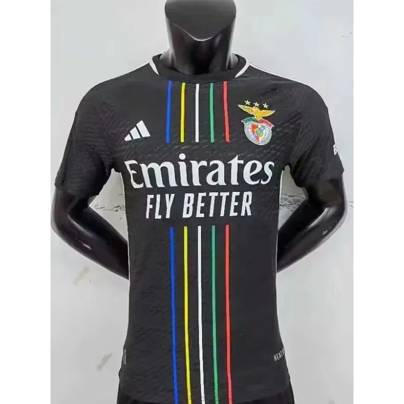Adidas Adidas Benfica Away Jersey Black 23/24 T-Shirt Black - 1