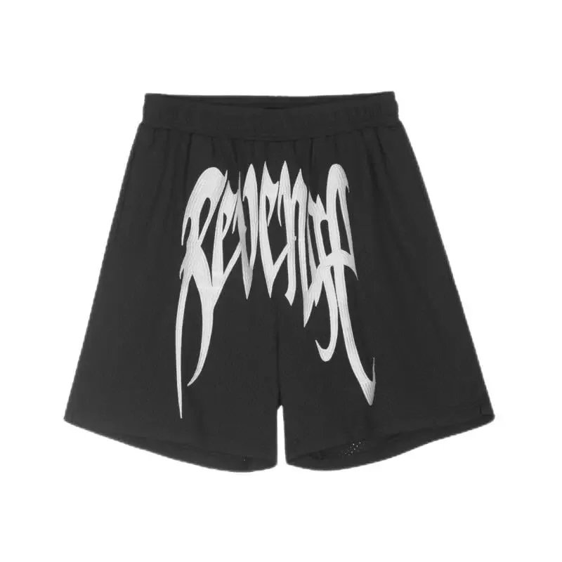 Other Black Revenge Printed Shorts Black - 1