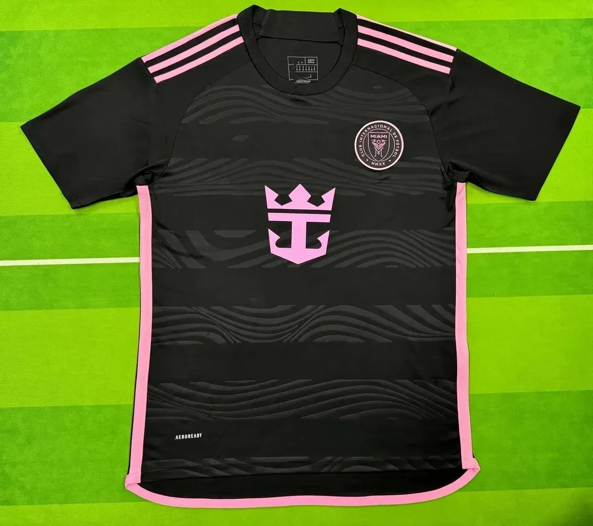 Adidas Adidas Trefoil Miami International Black & Pink Jersey Black - 1