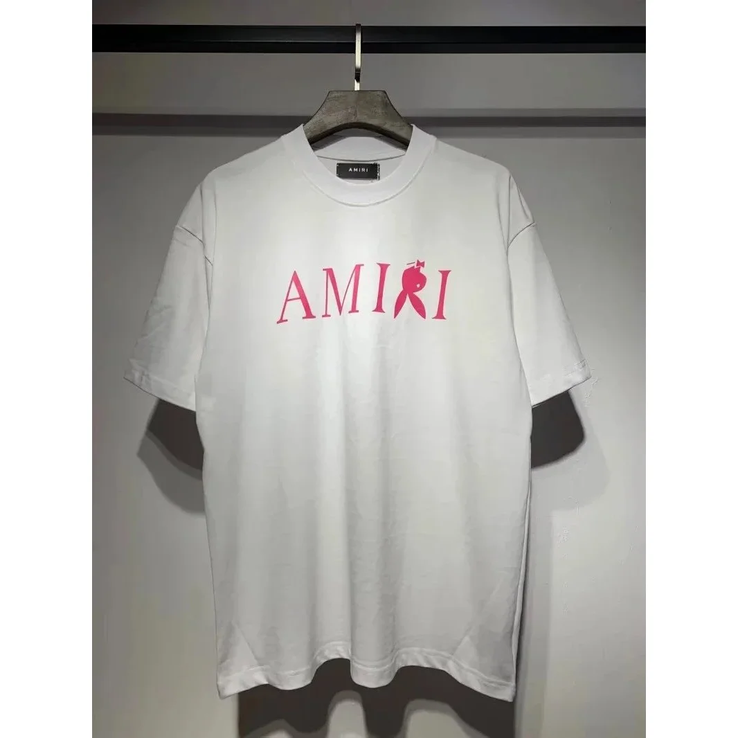 Amiri Amiri Logo White T-Shirt White - 1