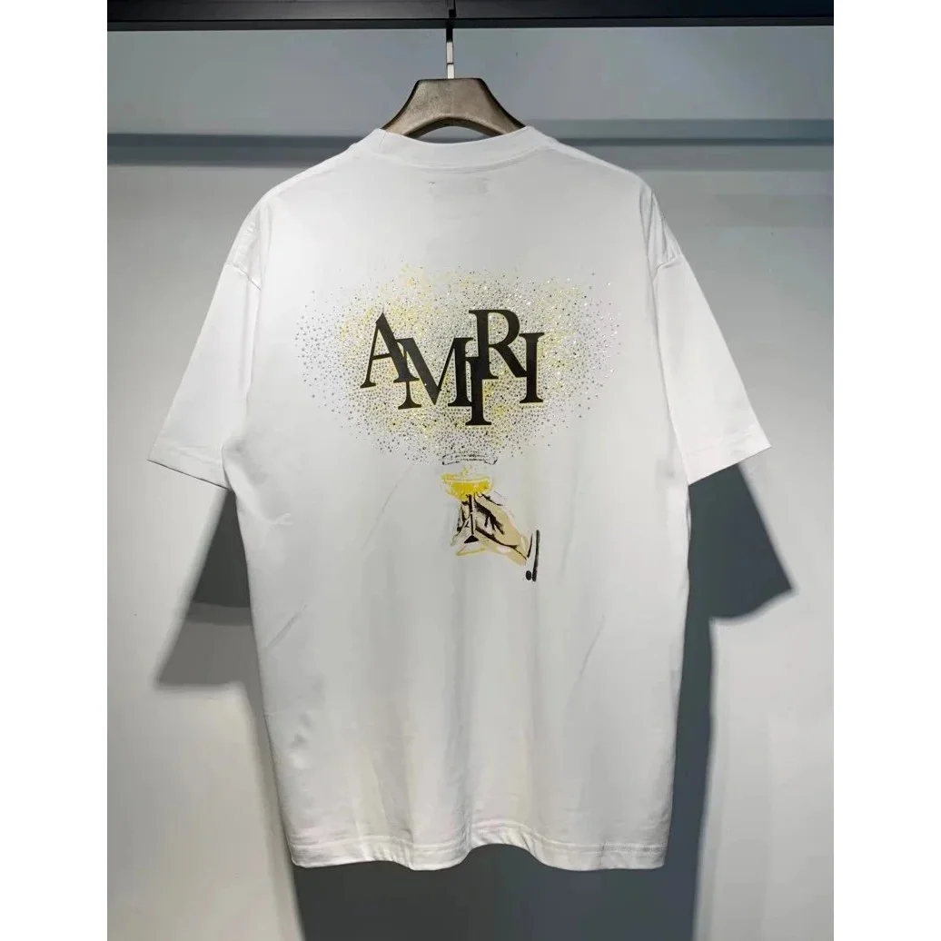 Amiri Amiri White AMIRI Logo T-Shirt White - 1