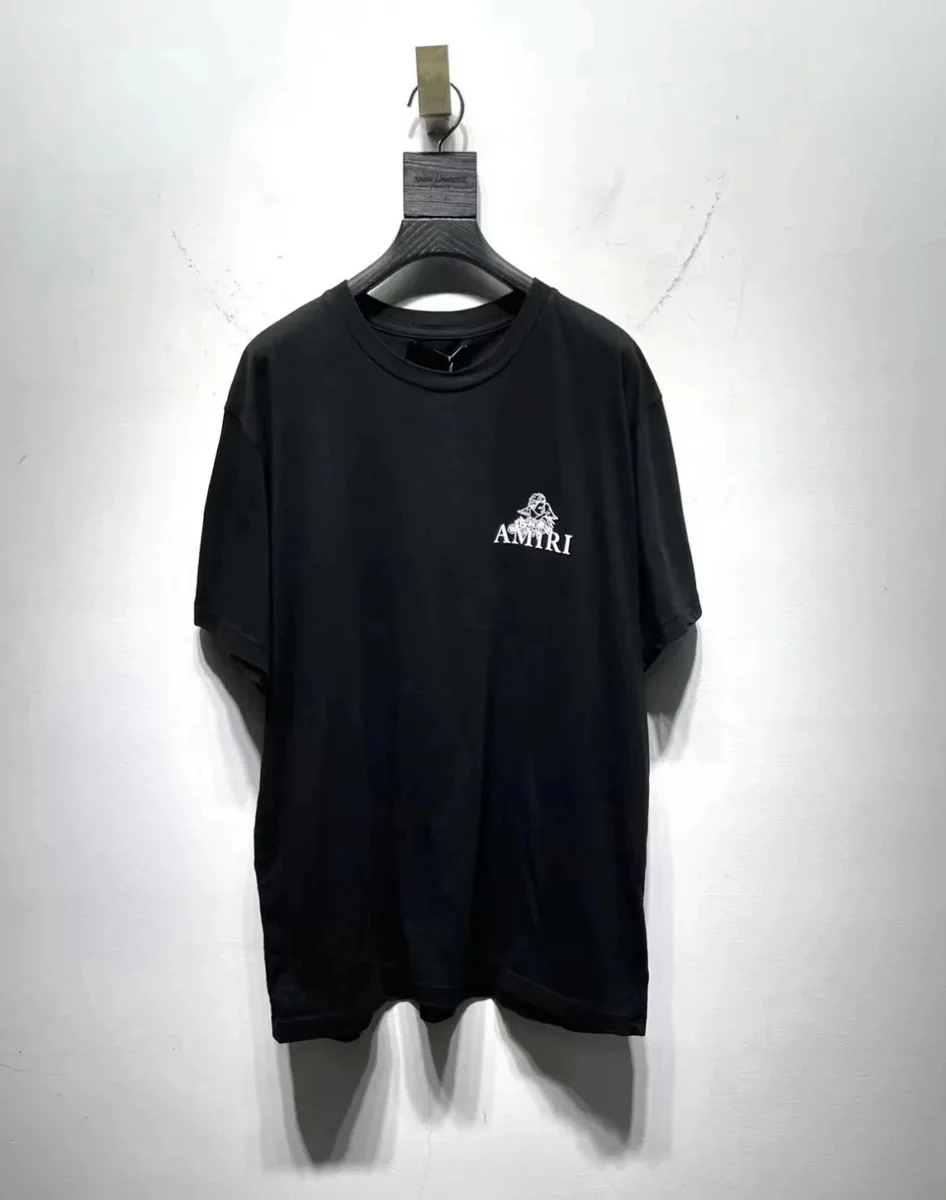 Amiri Amiri Black AMIRI Logo T-Shirt Black - 1
