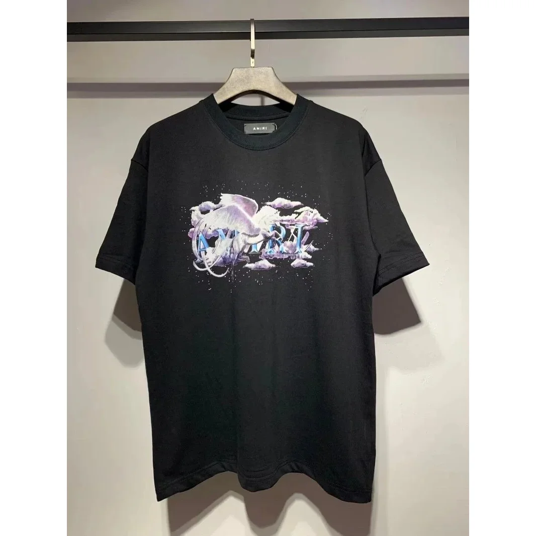 Amiri Amiri Pegasus Graphic T-Shirt Black Black - 1