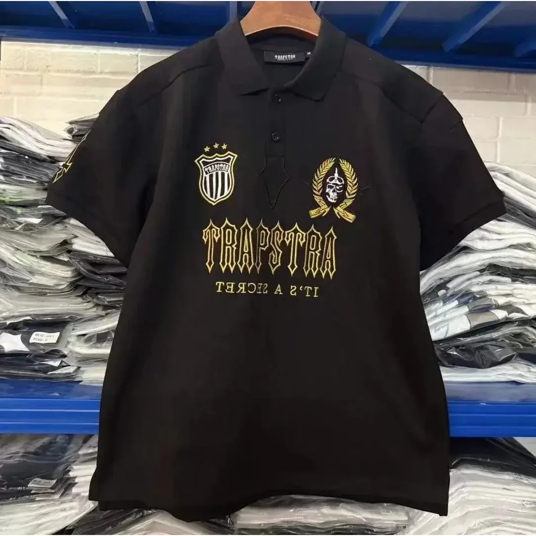 Trapstar Trapstar Black It's a Secret Polo Shirt Black - 1